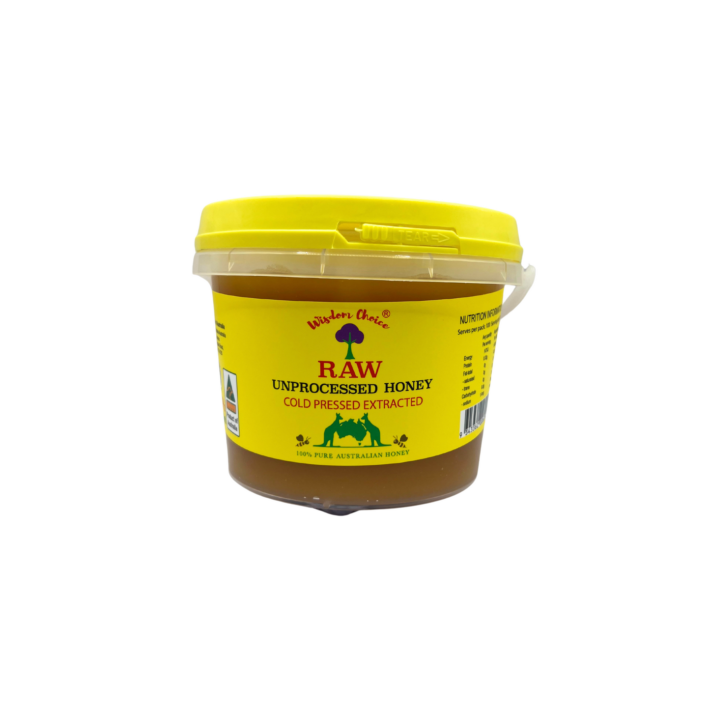 Raw Unprocessed Cold Pressed Honey
